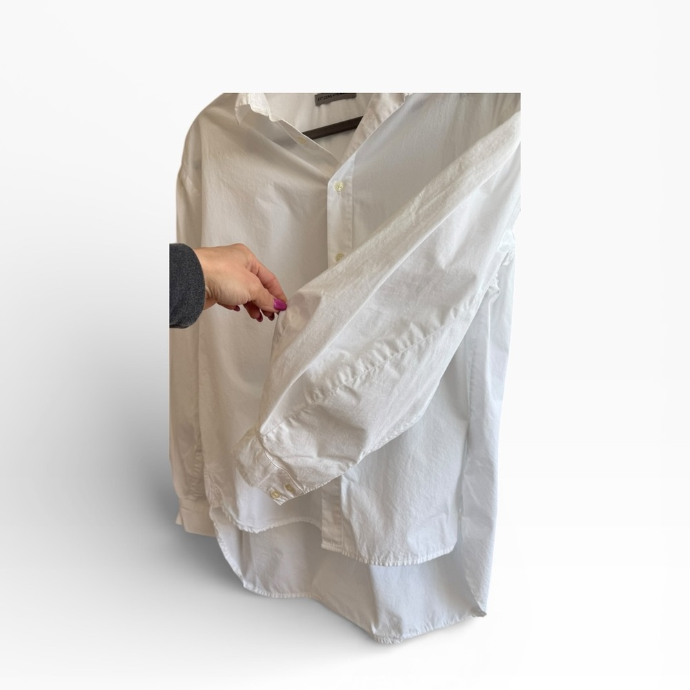 Citizens of Humanity oversized white Button Up Medium - Picture 14 of 15